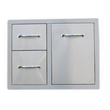 Sunstone Grills Classic Series Tank Tray Double Drawer Combo