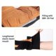 thumbnail image 5 of Naiovety Guantes de ciclismo Pantalla táctil Hombres Mujeres Guantes Invierno a prueba de viento Bicicleta Ciclismo, 5 of 6