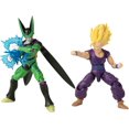 thumbnail image 2 of Dragonball Super 6 Inch Action Figure Dragon Stars 2-Pack - Super Saiyan 2 Gohan vs. Cell, 2 of 2