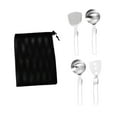 thumbnail image 3 of DYNWAVECA Ensemble d'Ustensiles de Cuisine de Camping Ensemble d'Ustensiles de Cuisine Compact pour Extérieur Kit de Cuisine pour Camping BBQ Voyage RV 4 Pcs, 3 of 10