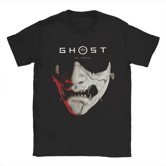 Ghost of Yotei Graphic T-Shirt, Anime Atsu Japan Unisex Tee, Gift for Gaming Lover
