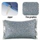 thumbnail image 3 of Funda de almohada azul de lujo, sofá decorativo para el hogar opcional, 3 of 5