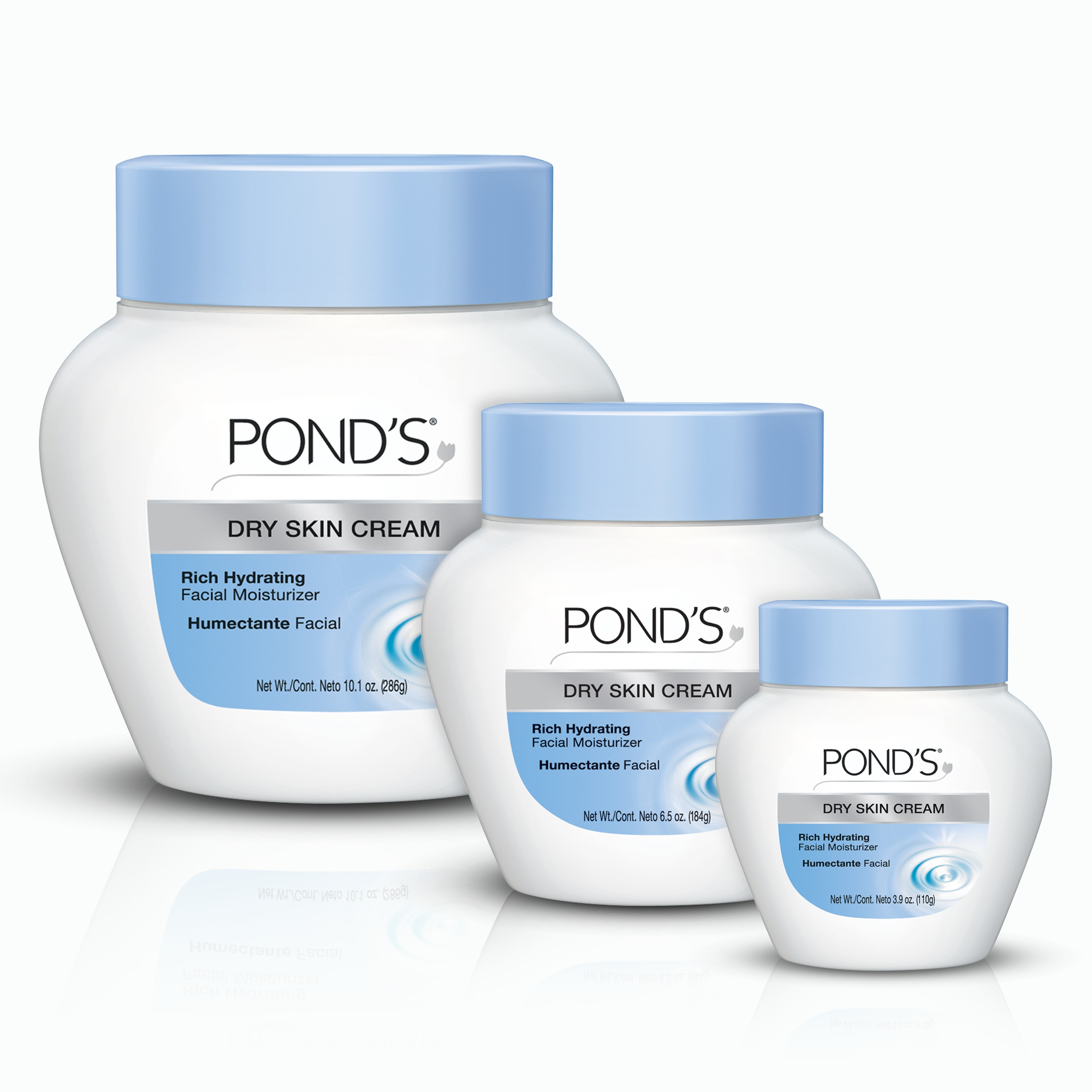 POND'S Dry Skin Cream Facial Moisturizer, 10.1 oz - image 3 of 8