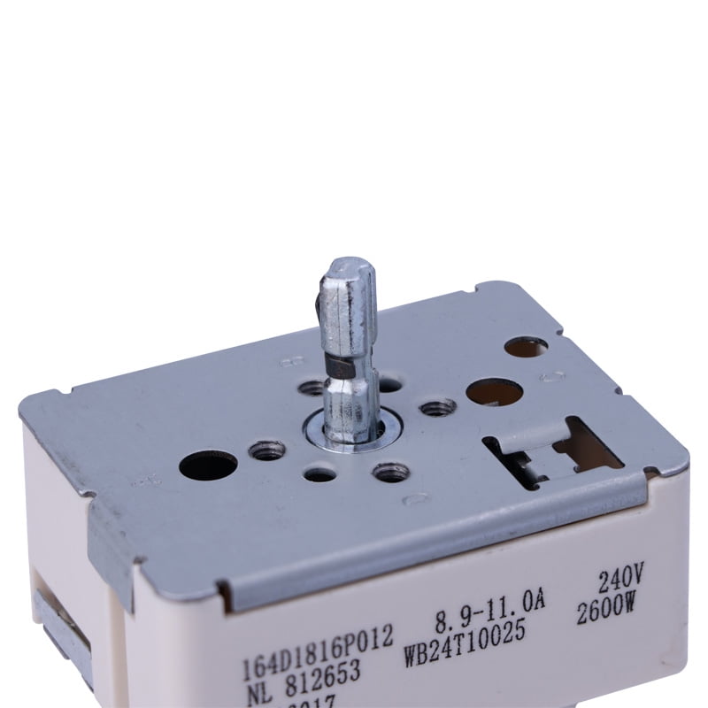 WB24T10025 Infinite Range Control Switch for GE 8 Inch Electric Stove