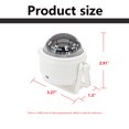 thumbnail image 1 of Langgg 1 Set Boat Compass Direction Display Equipment Practical Simple Navigation Tools Sailing Tool with Clear Displaying for Outdoor White, 1 of 8