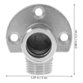 thumbnail image 2 of Faucet Wall Elbow In-wall To Surface Mount Home Mixer Valve Installation Kit, 2 of 3