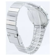Casio Mens Slim-Digital Stainless Steel Watch