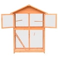 thumbnail image 3 of vidaXL Bird Cage Solid Pine & Fir Wood 49.4"x23.4"x64.6", 3 of 8