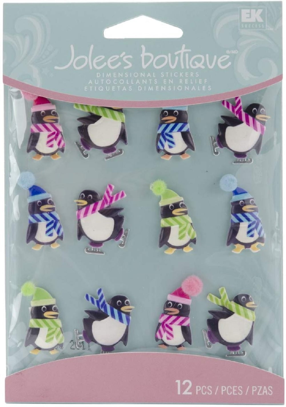 Jolee's Christmas Stickers, Holiday Penguins