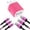 3pcs Pink, variant on 3 Port USB Wall Charger, KIGPOZI Type C Charger Block with 3pack USB C Cable Phone Cables Cables Type C Charging Cords, Android Charger USB Plug Power Station Charging Brick Type C Block[White]