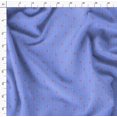 thumbnail image 4 of Soimoi Blue Poly Georgette Fabric Berries & Dots Fabric Prints By Yard 52 Inch Wide, 4 of 5