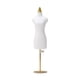 thumbnail image 3 of Vestido de muñeca Forma de costura Mannequin Vestence Decoración de torso Decoración Profesor de vestimenta profesional Formulario Modelo de forma de diseño de disfraces My base de oro, 3 of 10