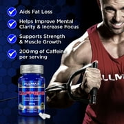حبوب الكافيين الغذائية Allmax ، امتصاص سريع ونباتي ، 200 ملغ لكل حصة ، 100 قرص