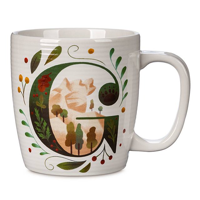 Disney Disneyland ABC letras G es para GRR Grizzly River Run taza de café nuevo Disney Disney