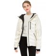 thumbnail image 2 of Orolay Women Warm Down Jacket with Hood Unique Quilting Coat White L, 2 of 6