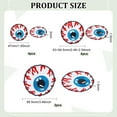 thumbnail image 2 of 10Pcs 3 Style Eyeballs Iron On Patch Bloodshot Eyeball Sew on Patches Embroidered Cloth Appliques Costume Accessories for DIY Backpacks Jeans Jacket, 2 of 9