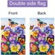 thumbnail image 5 of Bandera de jardín de bienvenida a la primavera, 71 x 101 cm, doble cara, vertical, de arpillera, diseño de mariposas, pensamientos florales, para jardín, patio, casa, exterior, decoración de, 5 of 5