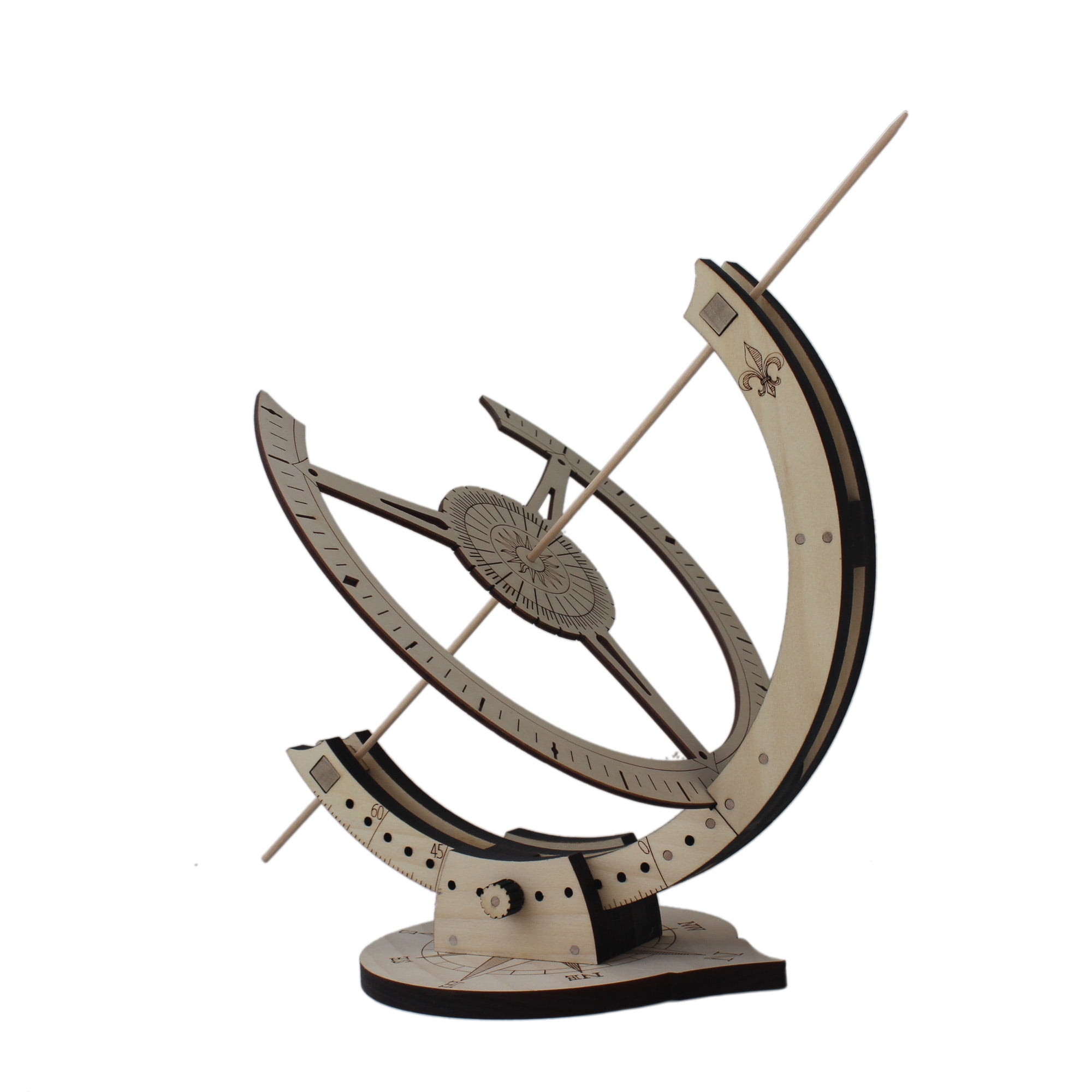 Abong Wooden Sundial Kit