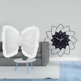 thumbnail image 2 of Cojín con lazo bonito,Almohada con forma de lazo,bonito cojín decorativo con lazo,Reloj de pared grande,Reloj de pared acrílico silencioso sin tictac,Reloj de pared grande para, 2 of 8