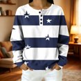 thumbnail image 2 of Cmfcve Cut Star Shirt for Women Oversized Printed Long Sleeve Pullover Sweatshirts Fashion Casual Daily Tops, 2 of 5