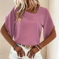 thumbnail image 4 of Tops For Women Trendy Summer Womens Summer Tops Sleeveless DressyTshirts Shirts For Women Plus Size CottonLadies Tops And Blouses Plus SizeWomens V Neck T Shirts Long, 4 of 6