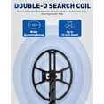 thumbnail image 2 of Detector de Metales Hazlewolke Bobina Doble-D Impermeable de 14", 2 of 8