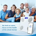 thumbnail image 7 of Arevtovis Body Fat Scale, Bluetooth Smart Digital Weight Scale, Body Composition Monitor Health Analyzer with Smartphone App, 400 lbs, 7 of 7