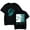 Black, variant on Nourished by Time Tour 2025 Tshirt Women Men Fashion Short Sleeve Casual Tees Tops