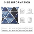 thumbnail image 5 of SHANXI Throw Pillow Covers Blue and Red Pattern Print Cushion Cover Soft Pillow Cases for Home Sofa Bed Chair Car Office Decorative 12x12in, 5 of 5