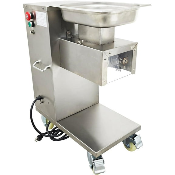 TJ130L-B Commercial Stainless Steel Meat Slicer 400KG/H Meat Cutting Machine (Just Body)