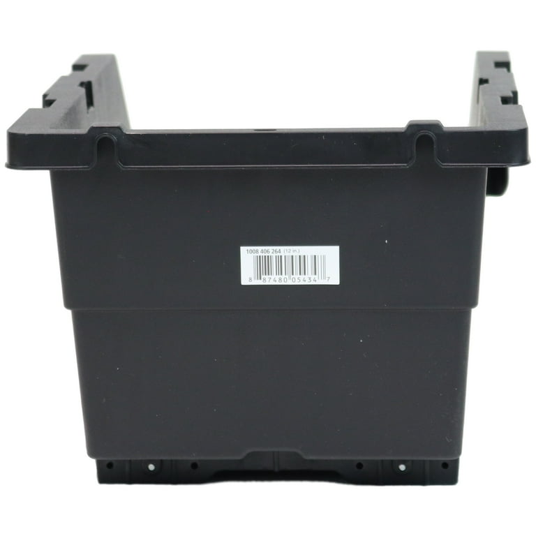 23-7/8 x 22-1/2 x 12 Heavy Duty Stackable Bin