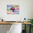 thumbnail image 4 of Inspirational Wall Art Office Motto Decor Quotes Colorful Tree Signs Pictures Wonderful Linen Painting Motivational Wall Decals for Home Office Room Decor Framed Canvas Prints 12x16 inches, 4 of 6