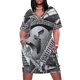 thumbnail image 1 of Vestido de noche de lujo con bolsillos sueltos y ópticos NS, vestido de verano 2025 para mujer, 1 of 7
