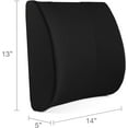 thumbnail image 2 of DMI Lumbar Cushions 14 x 3.88 x 13 Black 55573010200, 2 of 5