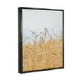 thumbnail image 3 of Rural Wheat Field Crops Landscape Photograph Jet Black Framed Art Print Wall Art, 3 of 6