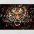 thumbnail image 2 of CafePress - Angry Tiger Breaking Through Glass - Kids Apron, 2 of 5