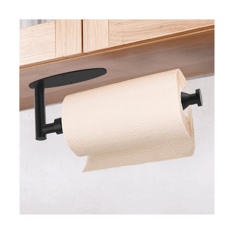  Paper Towel Holder Under Cabinet, Ayybboo Wall Mount