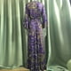 thumbnail image 5 of Vestido De Mujer Bohemio vestido largo botón dama Maxi vestido estampado manga acampanada traje de playa Ygjytge Púrpura Xxxl para Mujer, 5 of 8