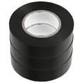 thumbnail image 1 of TEHAUX 3 Rouleaux de Ruban Électrique Automobile PVC Noir Protection Connexions Électriques Force Adhésive Câblage, 1 of 8