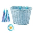 thumbnail image 3 of Cesta de bicicleta para niños, con timbre de bicicleta para niños, cesta de manillar delantero, accesorios de bicicleta para niños y niñas, se adapta Azul, 3 of 9