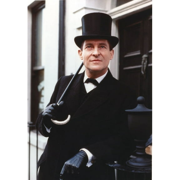 Jeremy Brett in Tuxedo with Hat Photo Print (8 x 10)