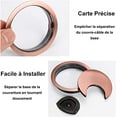 thumbnail image 5 of Jinsinto 4pcs Cable Grommet For Desk Table Grommet Zinc Alloy Diameter 50mm, 5 of 5