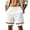 White, variant on Hurxie Mens Athletic Gym Shorts 5/5.5 Inch Cotton Casual Shorts Elastic Waist Joggers Sports Sweat Shorts with Pockets White,L