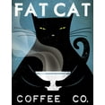 thumbnail image 2 of Fowler, Ryan 15x18 White Modern Wood Framed Museum Art Print Titled - Cat Coffee no City, 2 of 4