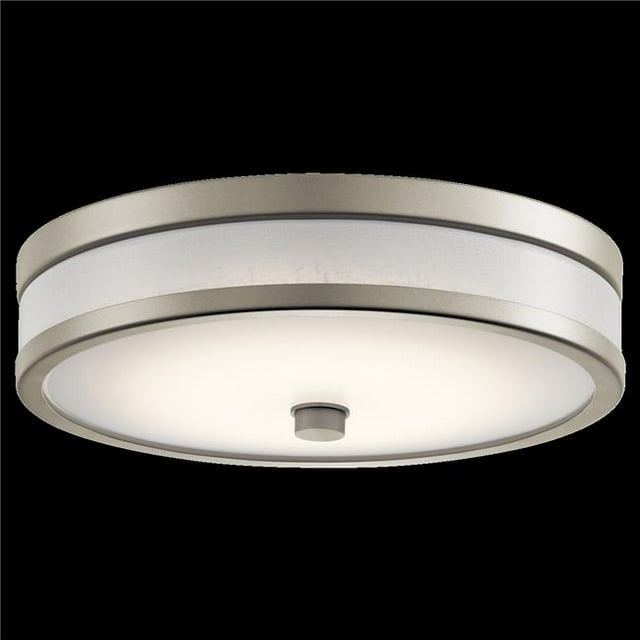 Kichler 11302NILED 3.75 in. Pira LED Flush Mount, Brushed Nickel