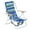 Blue-Green, variant on UBesGoo Portable Backpack Beach Chair Folding Zero Gravity Recliner Lounge Blue
