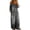 Gray, variant on Off-Shoulder Denim Jumpsuit for Women, Long Sleeve Button Front Wide Leg Romper with Pockets - Washed Casual Playsuit Gray M