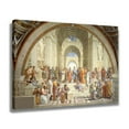 thumbnail image 2 of The School of Athens Canvas Poster Bedroom Decor Sports Landscape Office Room Decor Gift,Frame-style,12x18inch(30x45cm), 2 of 8