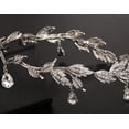 thumbnail image 4 of Bridal Crystal Tiara Crown Rhinestone Headband with Teardrop Diamond-Studded Leaf Hair Vine for Wedding Prom Party Hair Jewelry for Women and Girls, 4 of 11