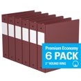 thumbnail image 1 of Davis Group, Premium Economy, Round Ring, Binder, 6 Pack, 2", 1 of 3